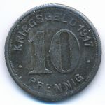 Elberfeld, 10 пфеннигов (1917 г.)
