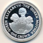 Isle of Man, 1 крона (1985 г.)