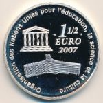 France, 1 1/2 евро (2007 г.)