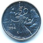Сан-Марино, 50 лир (1994 г.)