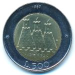 Сан-Марино, 500 лир (1987 г.)