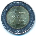 Сан-Марино, 500 лир (1989 г.)