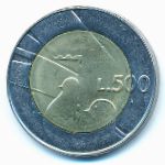 Сан-Марино, 500 лир (1990 г.)