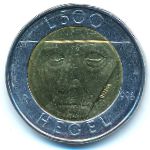 Сан-Марино, 500 лир (1996 г.)