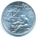 Сан-Марино, 1000 лир (1994 г.)
