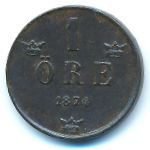 Sweden, 1 эре (1874 г.)