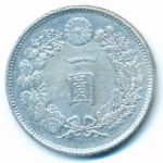 Япония, 1 иена (1887 г.)