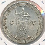 Weimar Republic, 3 рейхсмарки (1925 г.)