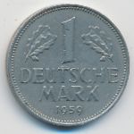 ФРГ, 1 марка (1959 г.)