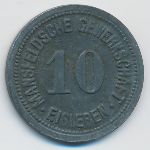 Лютерштадт-Айслебен., 10 пфеннигов (1918 г.)