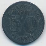Эльберфельд., 50 пфеннигов (1917 г.)