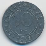 Вельцхайм., 10 пфеннигов (1918 г.)