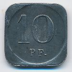 Фройденштадт., 10 пфеннигов (1918 г.)