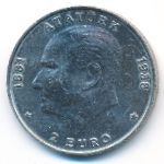 Turkey, 500000 лир (1998 г.)