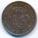 Denmark, 2 скиллинга (1810 г.)