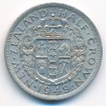 Новая Зеландия, 1/2 кроны (1949 г.)