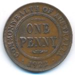 Австралия, 1 пенни (1922 г.)