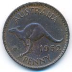 Австралия, 1 пенни (1952 г.)