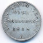 Пруссия, 4 гроша (1818 г.)