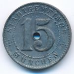 Munich, 15 пфеннигов (1918 г.)