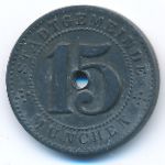 Munich, 15 пфеннигов (1918 г.)