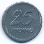 Мангейм., 25 пфеннигов (1919 г.)