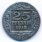Munster, 25 пфеннигов (1918 г.)