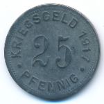 Munster, 25 пфеннигов (1917 г.)