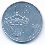 Сан-Марино, 10 лир (1993 г.)