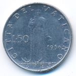 Ватикан, 50 лир (1956 г.)