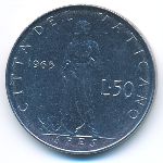 Ватикан, 50 лир (1965 г.)
