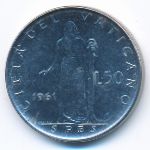 Ватикан, 50 лир (1961 г.)