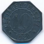 Мергентхайм., 10 пфеннигов (1920 г.)