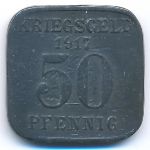 Мюльхайм., 50 пфеннигов (1917 г.)