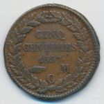 France, 1 сентим, 