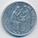 Ватикан, 10 лир (1981 г.)