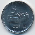 Фиджи, 5 центов (2010 г.)