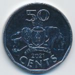 Swaziland, 50 центов, 