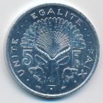 Джибути, 5 франков (1991 г.)