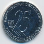 Эквадор, 25 сентаво (2023 г.)