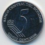 Эквадор, 5 сентаво (2023 г.)