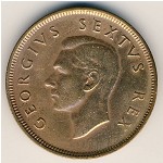 ЮАР, 1 пенни (1948–1950 г.)