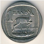 South Africa, 1 rand, 1991–1995