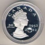 Canada, 20 dollars, 2012