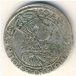 Польша, 6 грошей (1667–1668 г.)