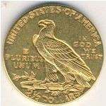 США, 2 1/2 доллара (1908–1929 г.)